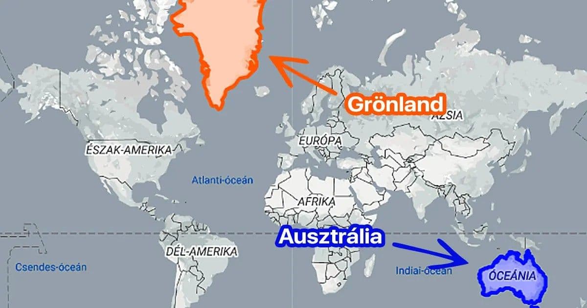 3 ok, amiért Grönland csak sziget, de Ausztrália már kontinens!